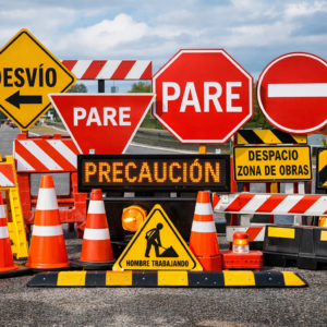 ELEMENTOS DE SEÑALIZACION VIAL